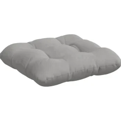 vidaXL Zitkussens 4 st Microvezel Stof Lichtgrijs 40 x 40 cm