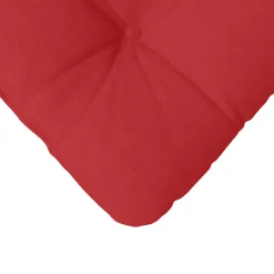 vidaXL Zitkussens 4 st Stof Rood 40 x 40 x 12 cm
