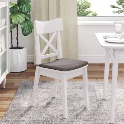 vidaXL Zitkussens 4 st Stof Taupe 40 x 40 x 3 cm