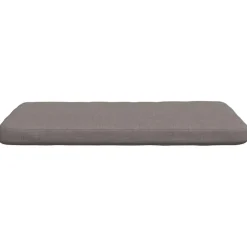 vidaXL Zitkussens 4 st Stof Taupe 40 x 40 x 3 cm