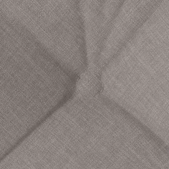 vidaXL Zitkussens 4 st Stof Taupe 40 x 40 x 12 cm