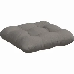 vidaXL Zitkussens 4 st Stof Taupe 40 x 40 x 12 cm