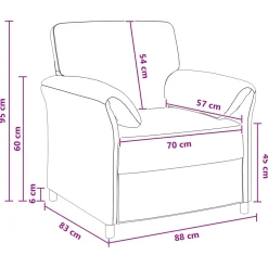 vidaXL 1-Zits Bank Donkergroen 88 x 83 x 95 cm Fluweel