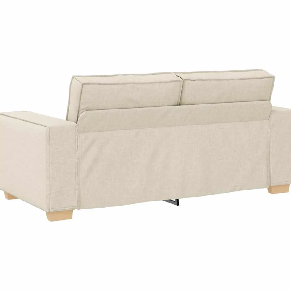vidaXL 2-zitsbank Linnen 180x78x84 cm