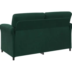 vidaXL 2-Zits Sofa Donkergroen 158 x 83 x 95 cm Fluweel