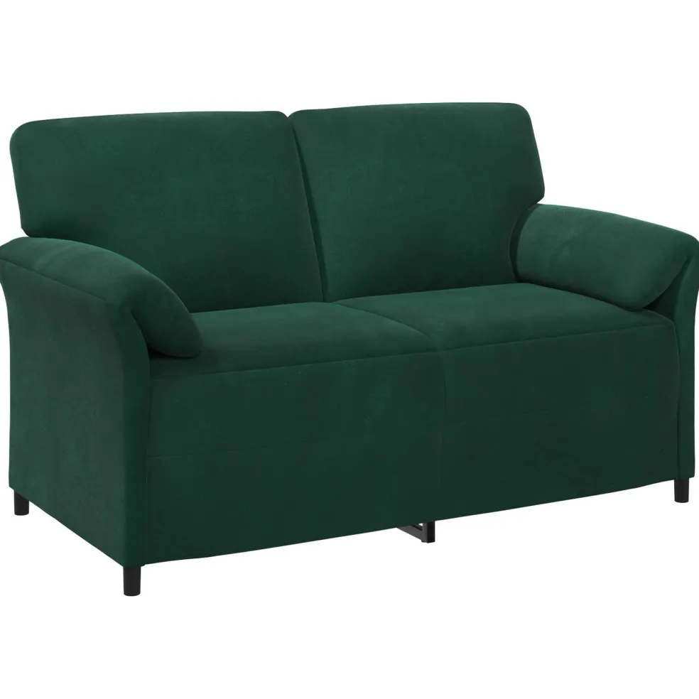 vidaXL 2-Zits Sofa Donkergroen 158 x 83 x 95 cm Fluweel