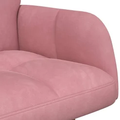 vidaXL 2-Zits Sofa Roze 115 x 61 x 87 cm fluweel