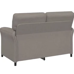 vidaXL 2-Zits Sofa Taupe 138 x 83 x 95 cm
