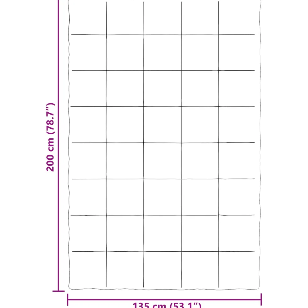 vidaXL Zomer Dekbed 135 x 200 cm Zomer Microfiber (100% polyester)