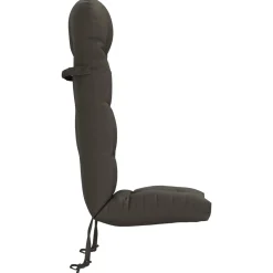 vidaXL Zon Loungerkussen PUTTEN 100% Polyester Antraciet
