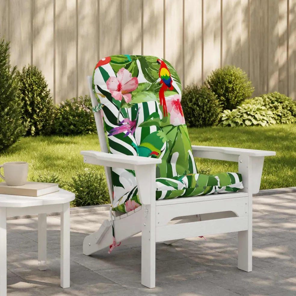 vidaXL Zon Loungerkussen PUTTEN 100% Polyester Meerkleurig