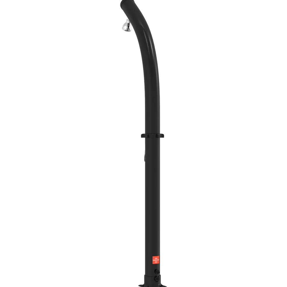 vidaXL Zonne Douche met Douchekop 20 l PVC, ABS, Zinklegering Zwart