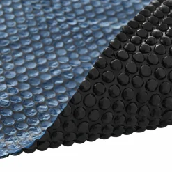vidaXL Zonne energie zwembad deken zware kwaliteit Ø 210 cm 200 μm PE