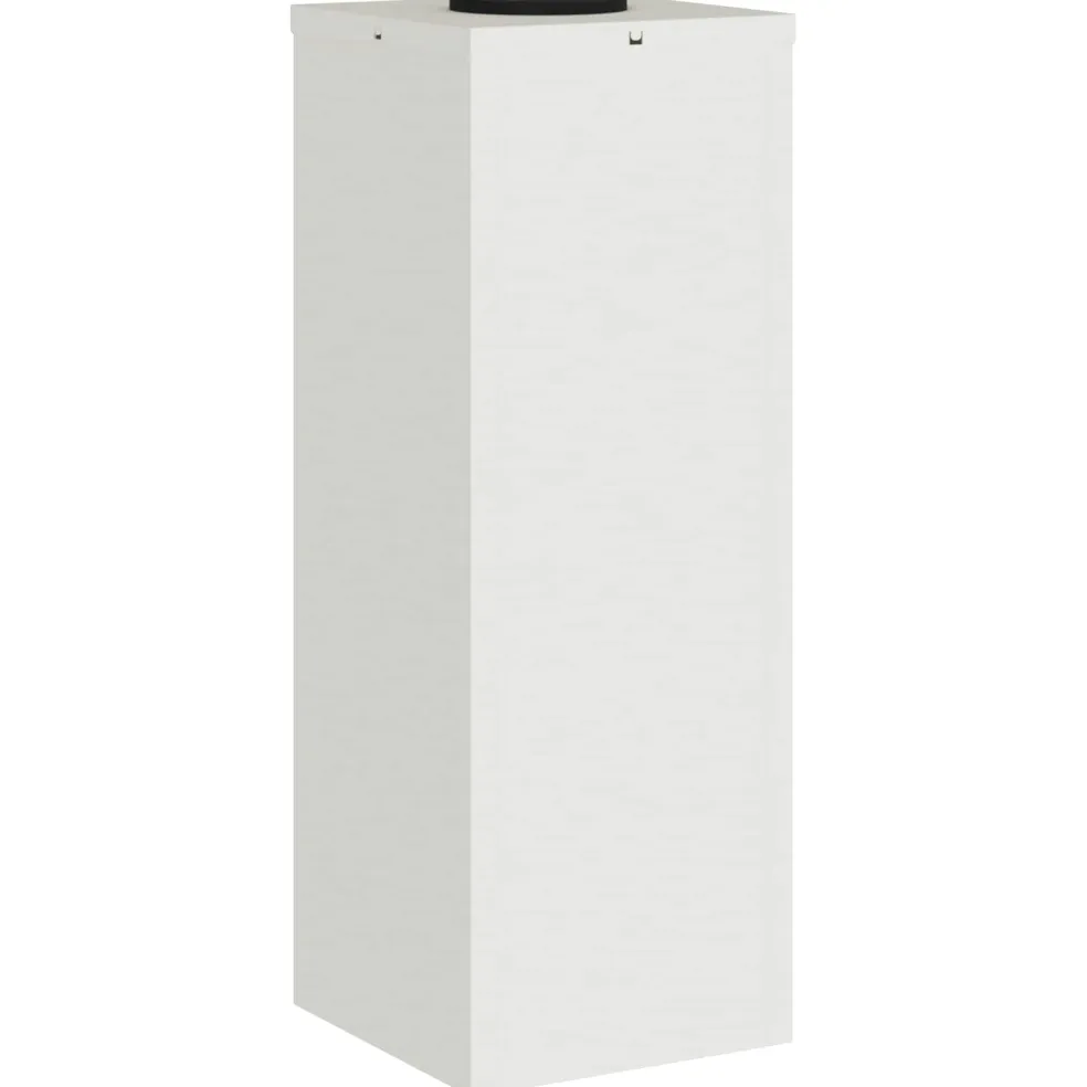 vidaXL Zonne LED Padverlichting 2 st Warmwit 18 x 18 x 50 cm
