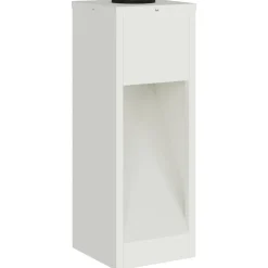 vidaXL Zonne LED Padverlichting 2 st Warmwit 18 x 18 x 50 cm