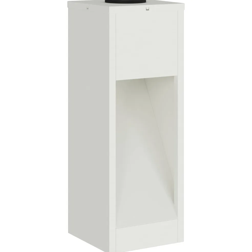 vidaXL Zonne LED Padverlichting 2 st Warmwit 18 x 18 x 50 cm