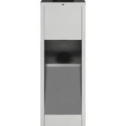 vidaXL Zonne LED Padverlichting 2 st Warmwit 18 x 18 x 50 cm