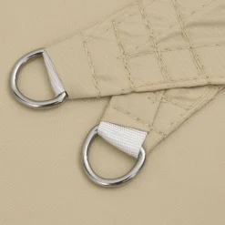 vidaXL Zonnescherm rechthoekig 4x6 m oxford stof beige