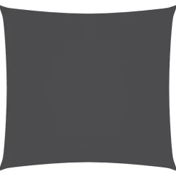 vidaXL Zonnescherm vierkant 3,6x3,6 m oxford stof antracietkleurig