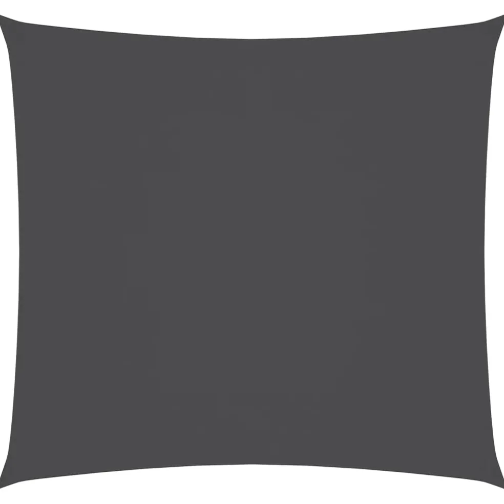 vidaXL Zonnescherm vierkant 3,6x3,6 m oxford stof antracietkleurig