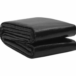 vidaXL Zonne zwembadoverkapping extra zwaar 260 x 160 cm 400 μm PE
