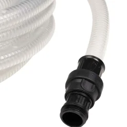 vidaXL Zuigslang met PVC koppelingen 1,1'' 10 m PVC transparant
