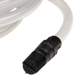 vidaXL Zuigslang met PVC koppelingen 1,1'' 10 m PVC transparant