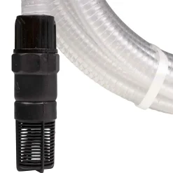 vidaXL Zuigslang met PVC koppelingen 1,1'' 10 m PVC transparant