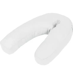 vidaXL Zwangerschapskussen J-vormig 54x(36-43) cm wit