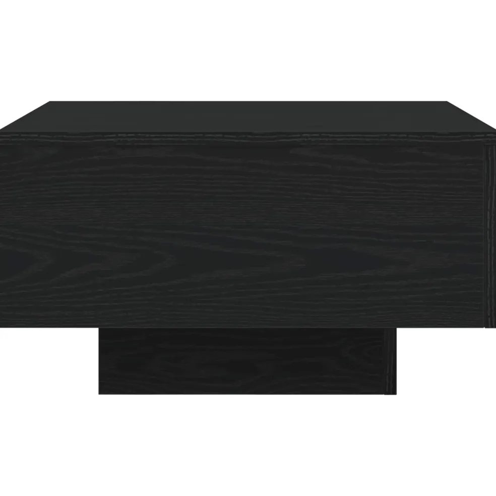 vidaXL Zwart eiken 55 x 55 x 31 cm Bewerkt hout