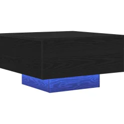 vidaXL Zwart eiken 55 x 55 x 31 cm Bewerkt hout