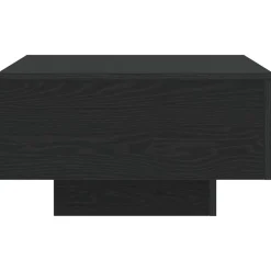 vidaXL Zwart eiken 55 x 55 x 31 cm Bewerkt hout