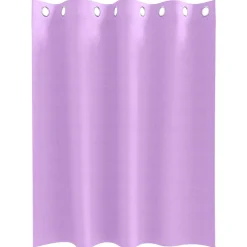 vidaXL Zwart-out Gordijnen met Ringen 2 st Paars 140 x 140 cm