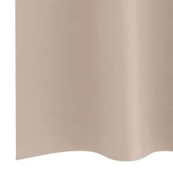 vidaXL Zwart-out Gordijnen met Ringen 2 st Taupe 225 x 140 cm