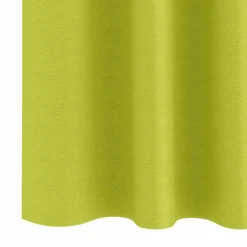 vidaXL Zwart-out Gordijnen met Ringen 2 st Groen 140 x 140 cm