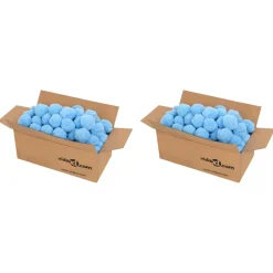 vidaXL Zwembadfilterbolletjes antibacterieel 1400 g polyetheen blauw