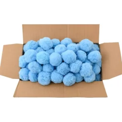 vidaXL Zwembadfilterbolletjes antibacterieel 1400 g polyetheen blauw