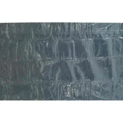 vidaXL Zwembadfolie solar drijvend 600x400 cm PE zwart en blauw