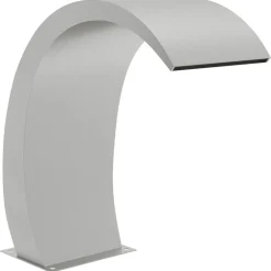 vidaXL Zwembadfontein met LED's 22x60x70 cm roestvrij staal 304