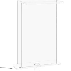 vidaXL Zwembadfontein met RGB LED's 51 cm acryl