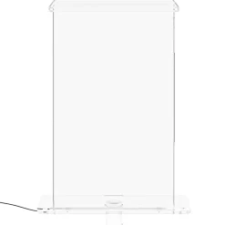 vidaXL Zwembadfontein met RGB LED's 51 cm acryl