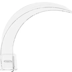 vidaXL Zwembadfontein met RGB LED's 50 cm acryl