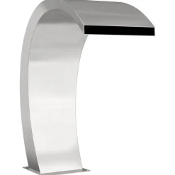vidaXL Zwembad Fontein Roestvrij staal 60 x 30 x 70 cm zilver