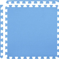 vidaXL Zwembad Grondmat 6 st Blauw 2,16 m² EVA Schuim