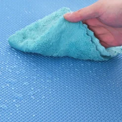 vidaXL Zwembad Grondmat 16 st Ø 235 cm Rond EVA Schuim Blauw