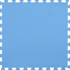 vidaXL Zwembad Grondmat 16 st Ø 235 cm Rond EVA Schuim Blauw