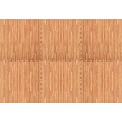 vidaXL Zwembad Grondmat 6 st Hout 4,32 ㎡ EVA Schuim