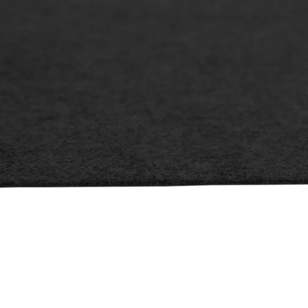 vidaXL Zwembad Grondzeil 300 x 220 x 0,1 cm Rechthoekig Zwart