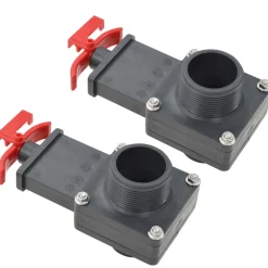 vidaXL Zwembadklep 2 st 1,5