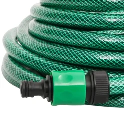 vidaXL Zwembadslang 10 m PVC groen